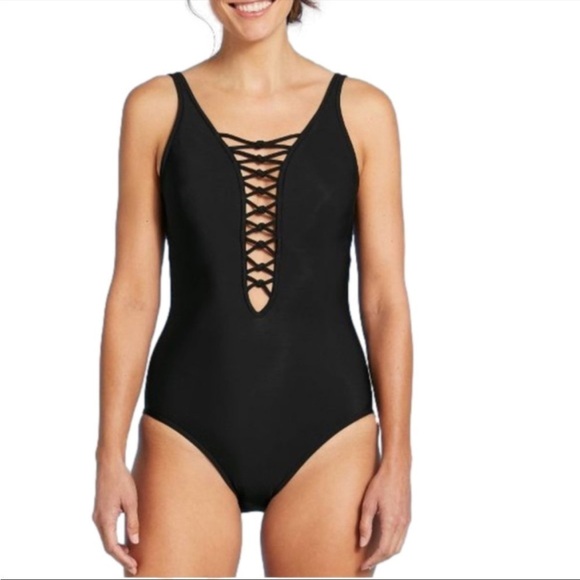 Aqua Green Other - WOMEN'S sexy Lace-Up One Piece Swimsuit -Aqua Green black nwot